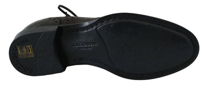 Chaussures habillées Richelieu Dolce & Gabbana en cuir marron