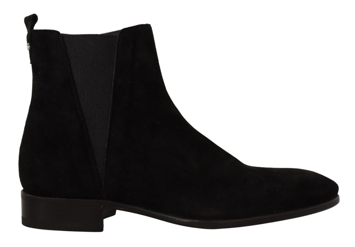 Bottes Chelsea homme Dolce & Gabbana en daim et cuir noirs