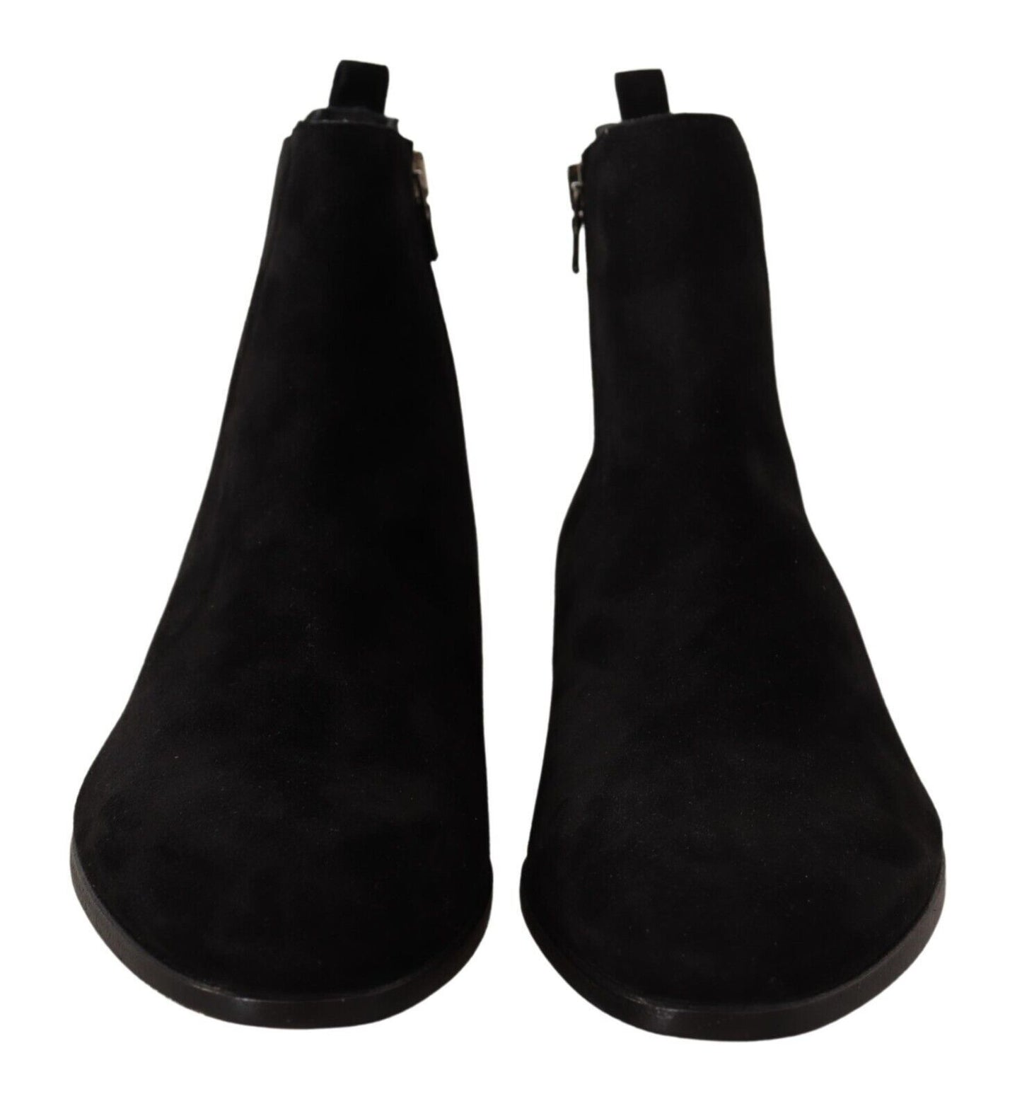 Bottes Chelsea homme Dolce & Gabbana en daim et cuir noirs