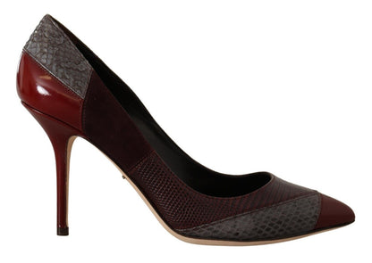 Escarpins Dolce & Gabbana en Cuir Exotique Multicolore