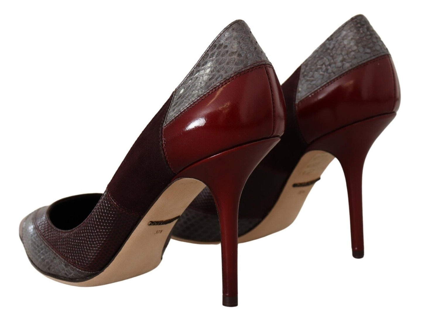 Escarpins Dolce & Gabbana en Cuir Exotique Multicolore
