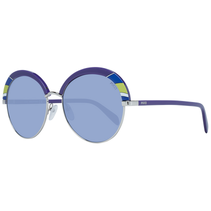 Emilio Pucci Purple Metal Sunglasses