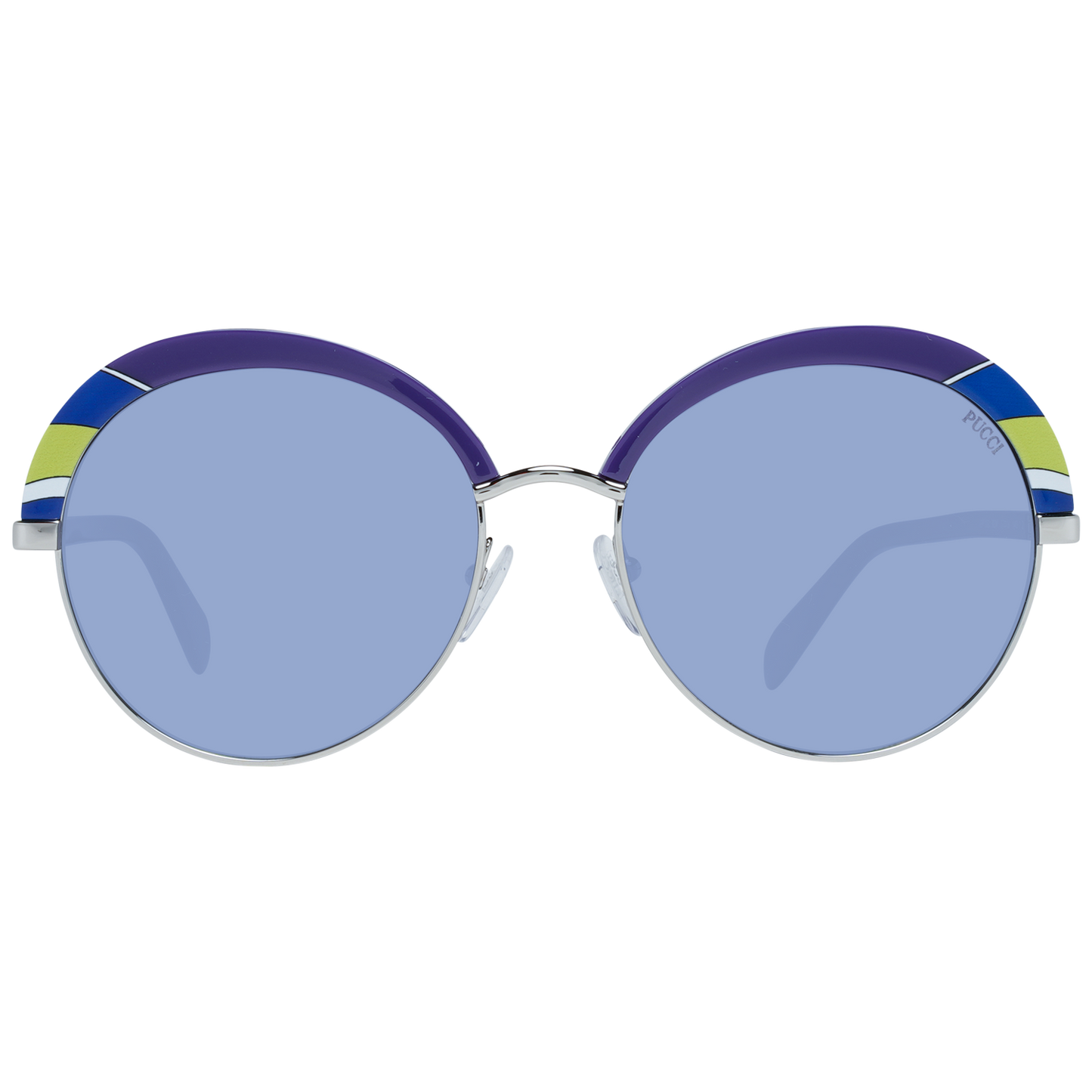 Emilio Pucci Purple Metal Sunglasses