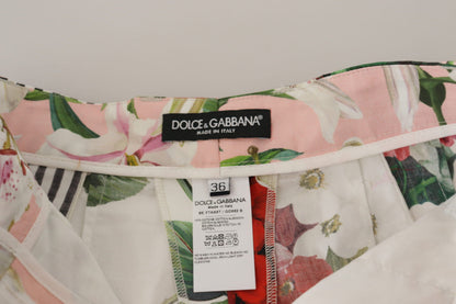 Short multicolore taille haute Dolce & Gabbana