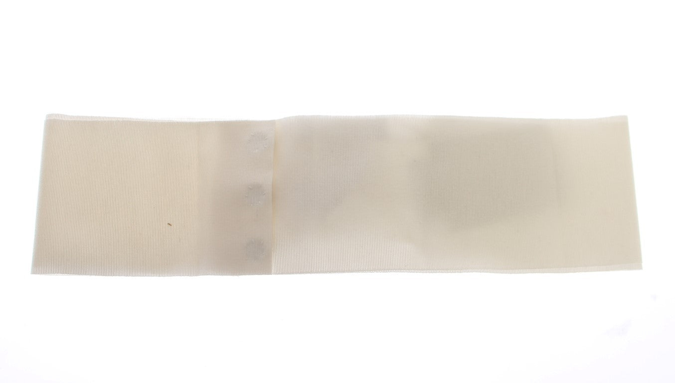 Ceinture de défilé large Dolce & Gabbana en laiton et cristaux blancs