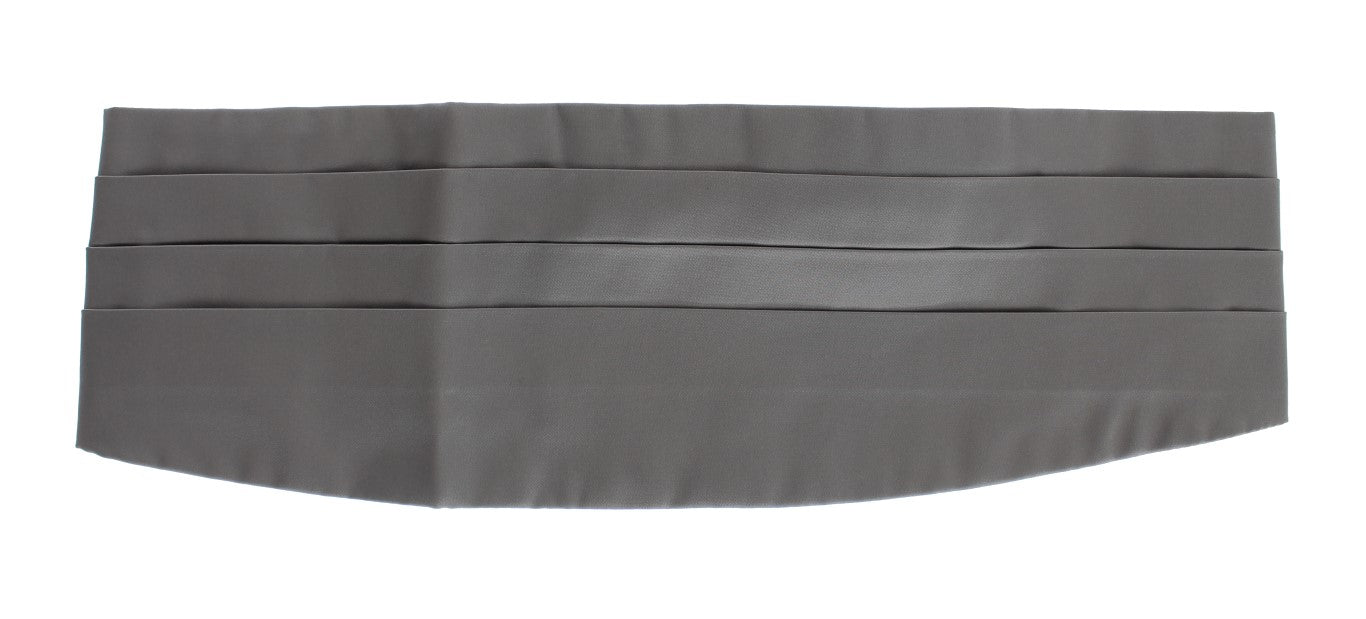 Ceinture de taille en soie grise Dolce & Gabbana