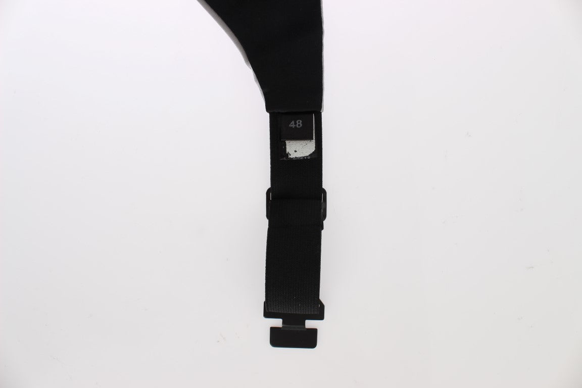 Ceinture de taille en soie grise Dolce & Gabbana
