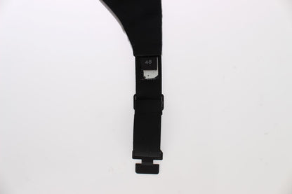 Ceinture de taille en soie grise Dolce & Gabbana