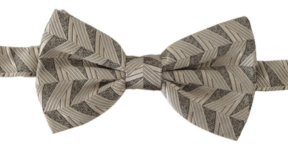 Nœud Papillon Réglable Dolce & Gabbana Gris 100% Soie