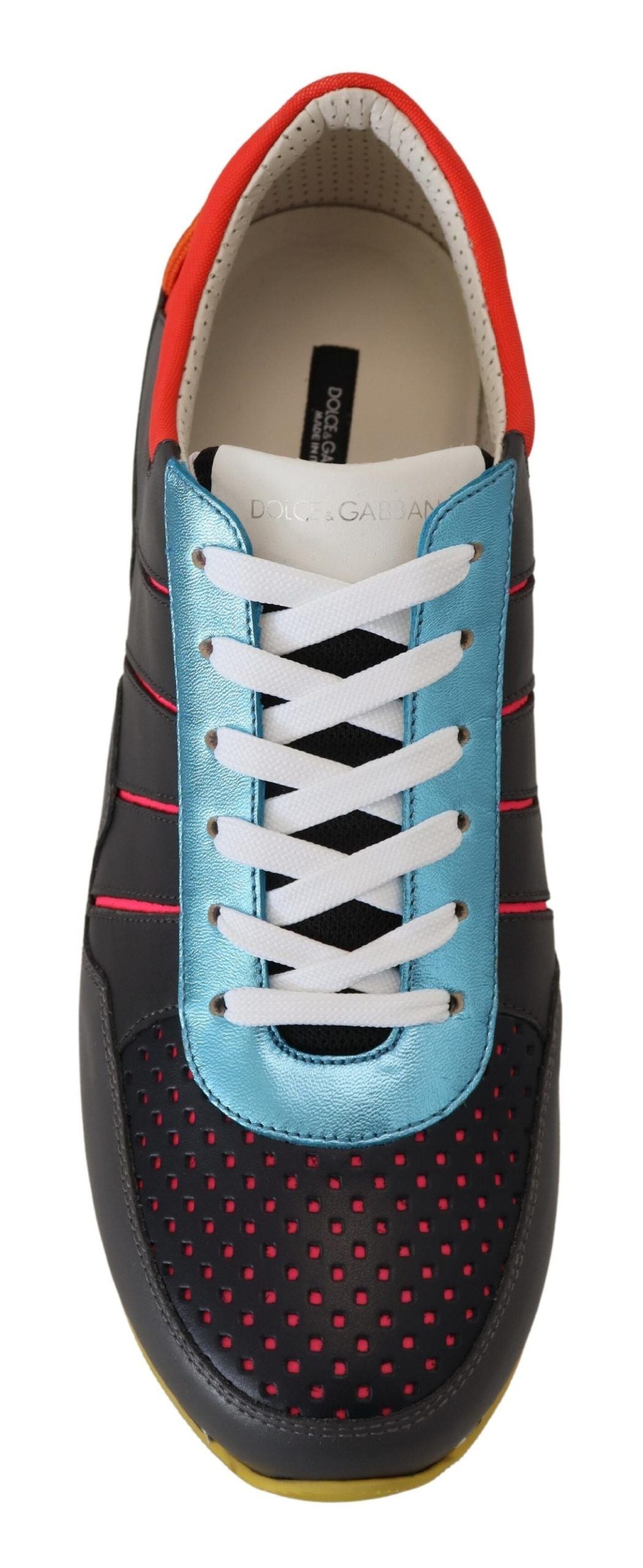 Baskets basses de sport multicolores Dolce & Gabbana