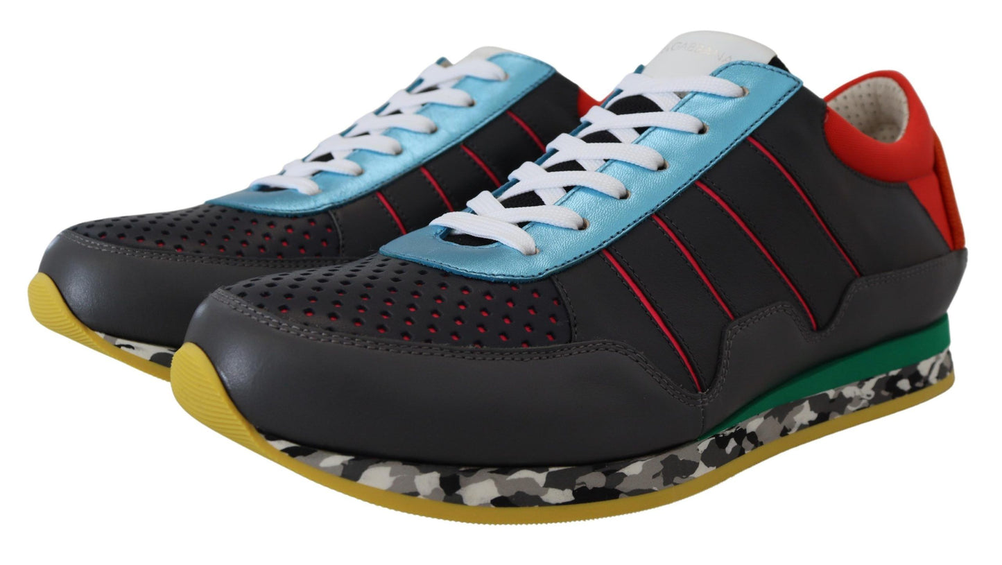 Baskets basses de sport multicolores Dolce & Gabbana