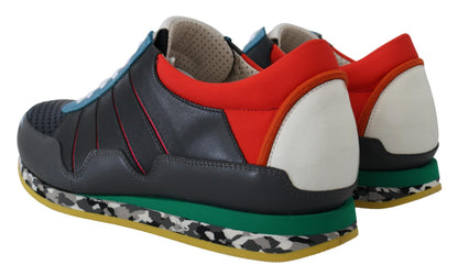 Baskets basses de sport multicolores Dolce & Gabbana