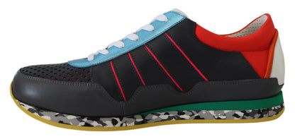 Baskets basses de sport multicolores Dolce & Gabbana