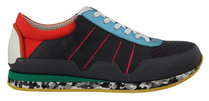 Baskets basses de sport multicolores Dolce & Gabbana