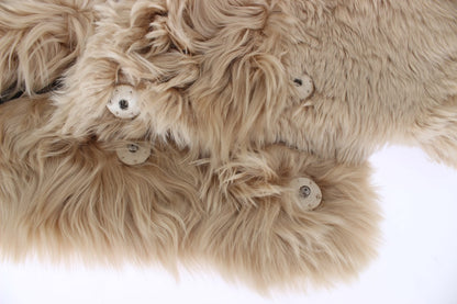 Écharpe à col en alpaga beige Dolce & Gabbana
