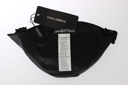 Chapeau Broche Cerises Dorées Cristaux Noirs Dolce & Gabbana
