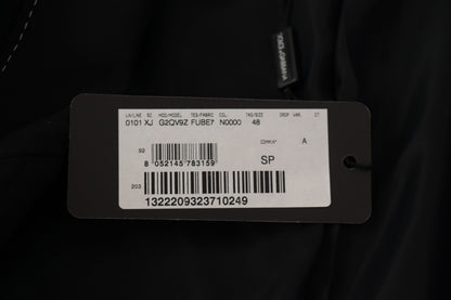 Dolce & Gabbana Manteau Blazer Croisé Noir