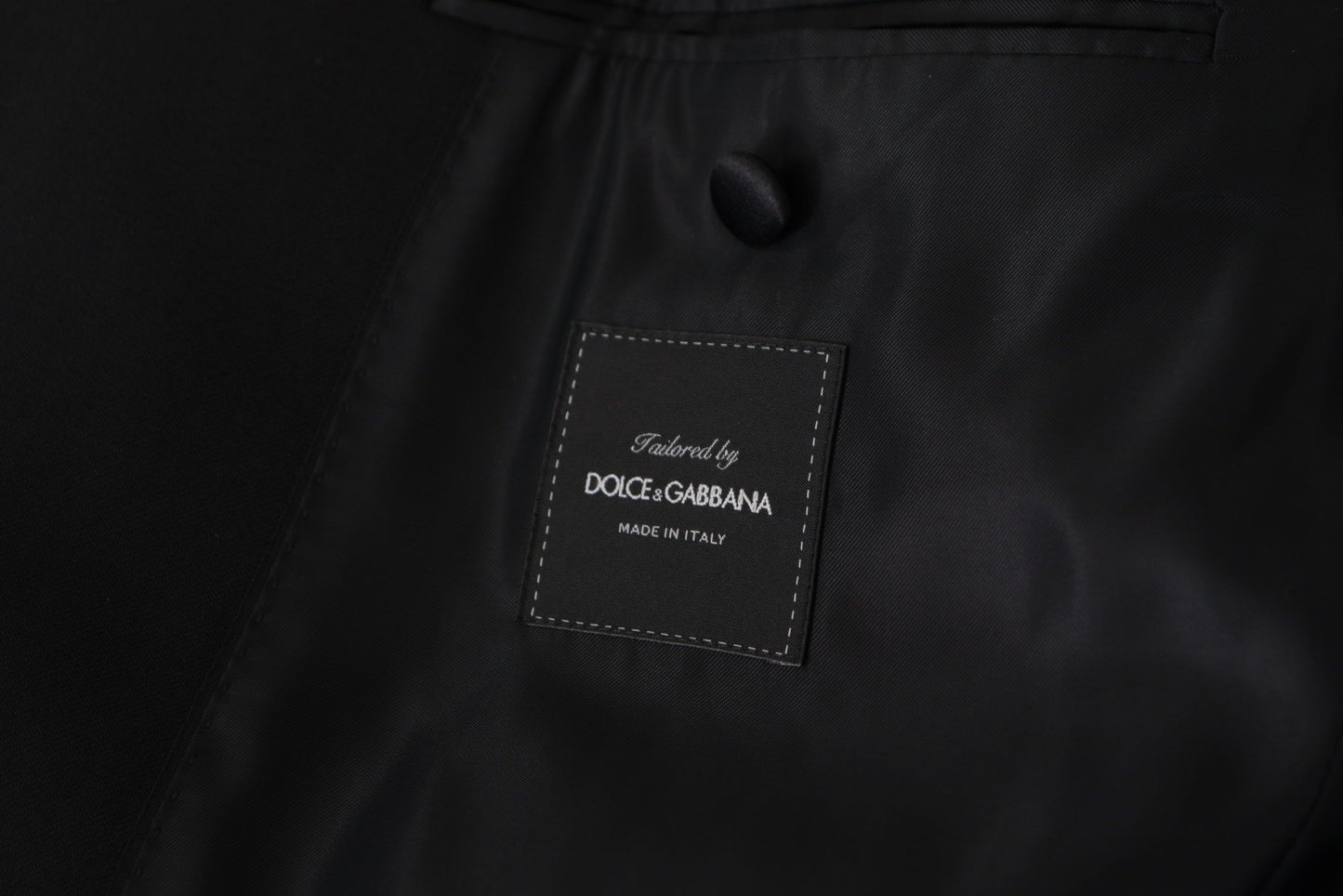 Dolce & Gabbana Manteau Blazer Croisé Noir