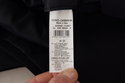 Dolce & Gabbana Manteau Blazer Croisé Noir