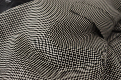 Blazer Dolce & Gabbana gris à carreaux coupe droite