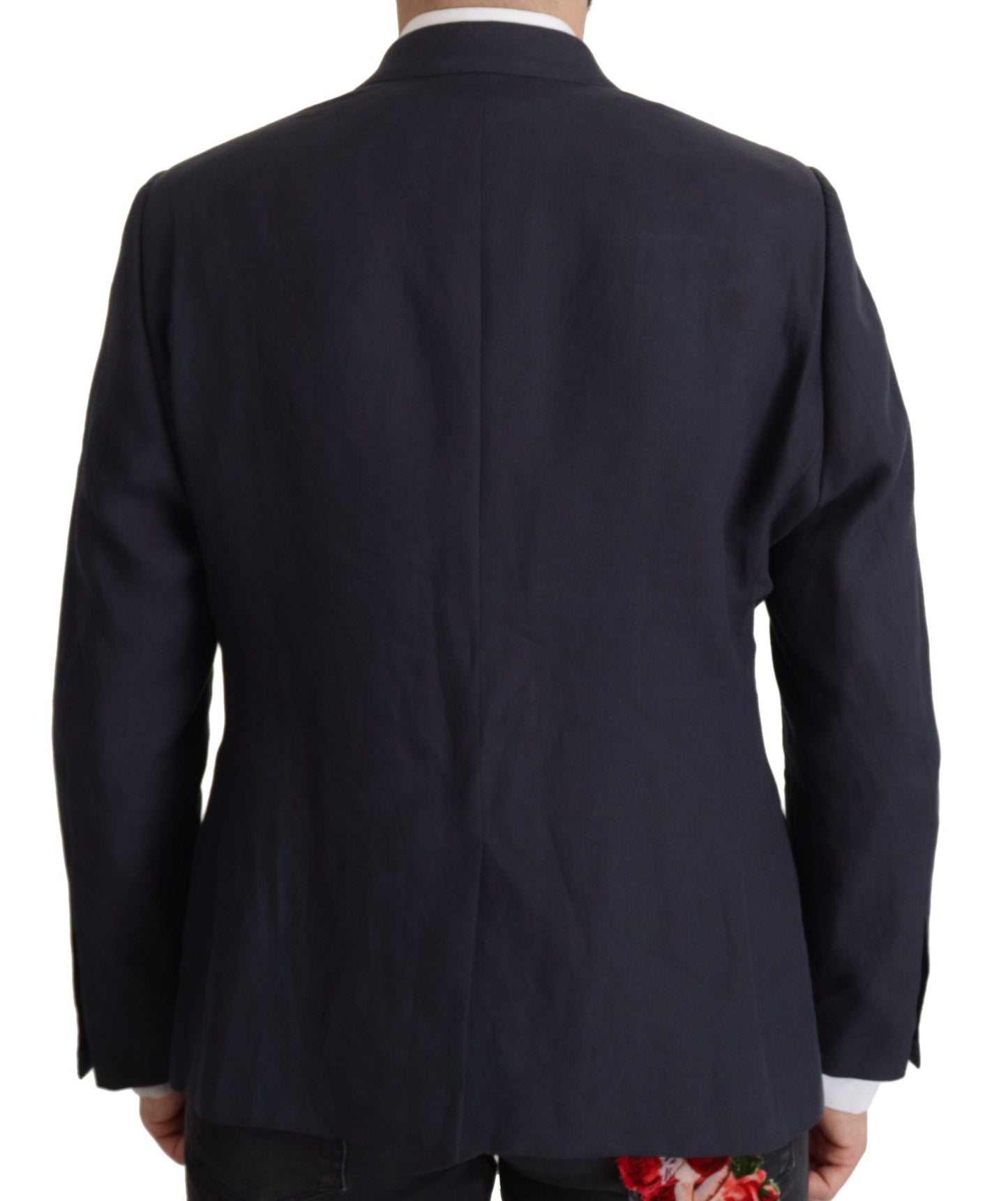 Veste Blazer Manteau Dolce & Gabbana Bleu Foncé ALTA SARTORIA
