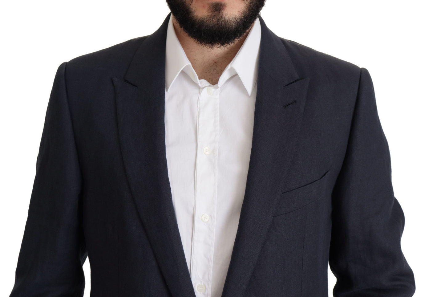 Veste Blazer Manteau Dolce & Gabbana Bleu Foncé ALTA SARTORIA