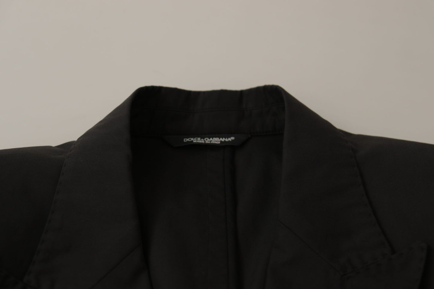Blazer droit noir Dolce & Gabbana TAORMINA