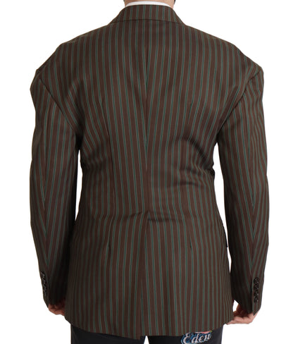 Blazer croisé rayures multicolores Dolce & Gabbana