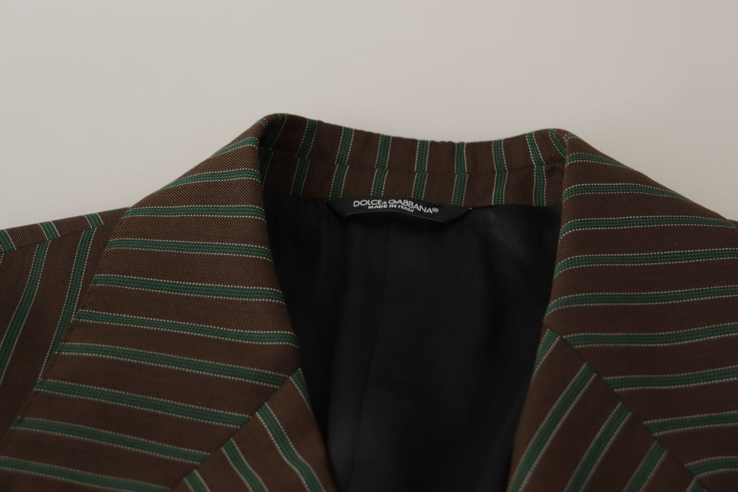 Blazer croisé rayures multicolores Dolce & Gabbana