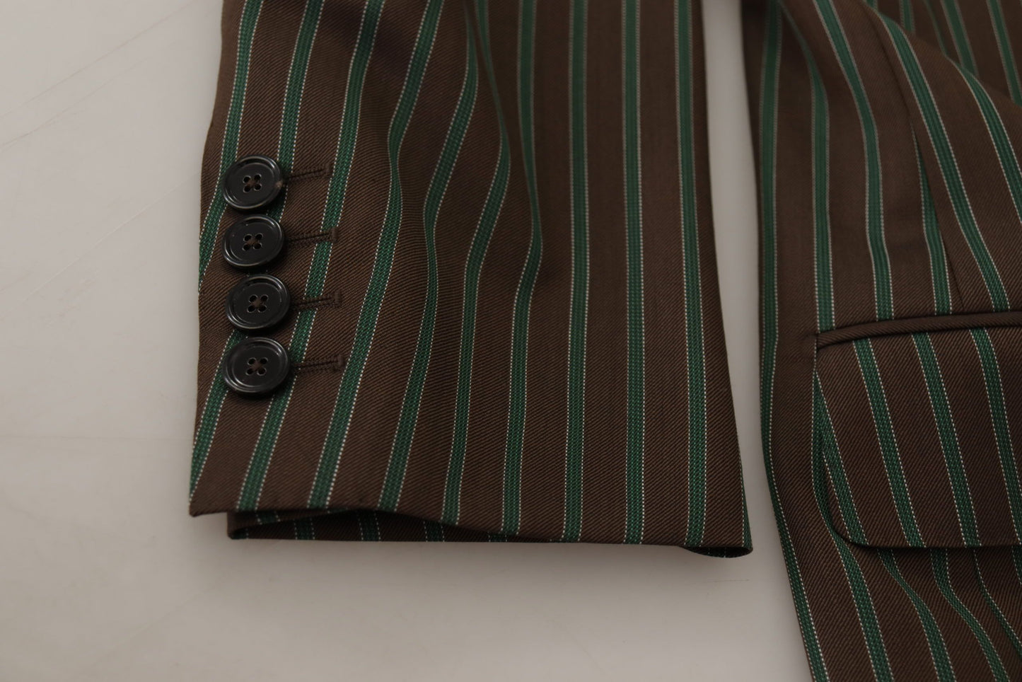 Blazer croisé rayures multicolores Dolce & Gabbana
