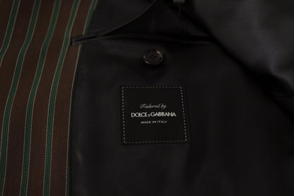 Blazer croisé rayures multicolores Dolce & Gabbana
