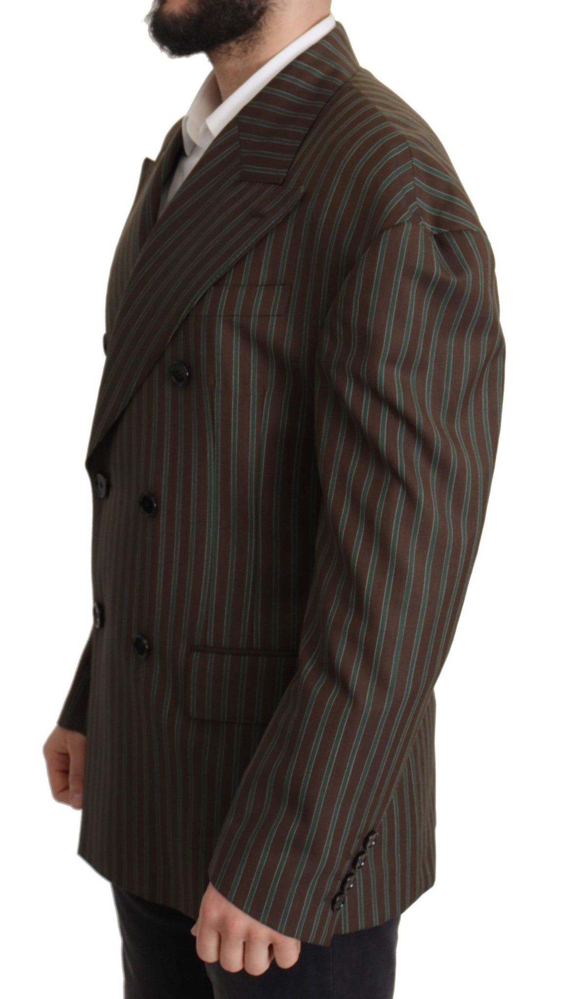 Blazer croisé rayures multicolores Dolce & Gabbana
