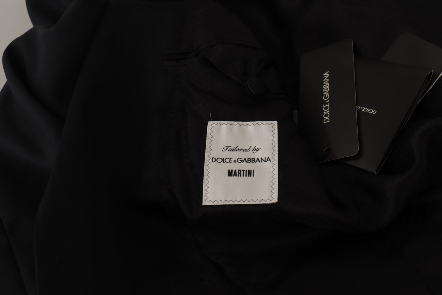 Blazer Dolce & Gabbana bleu foncé MARTINI à simple boutonnage