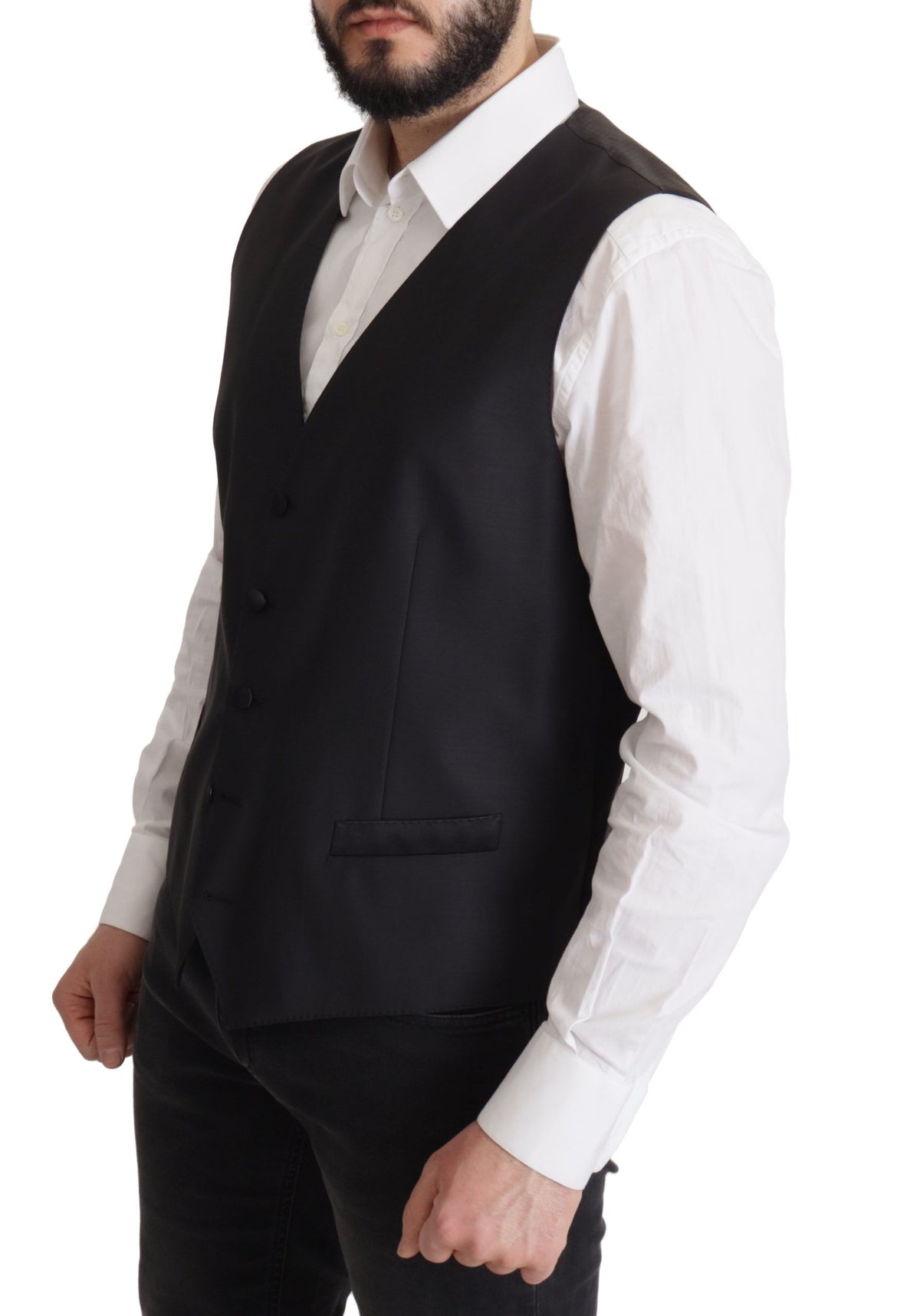 Blazer Dolce & Gabbana bleu foncé MARTINI à simple boutonnage