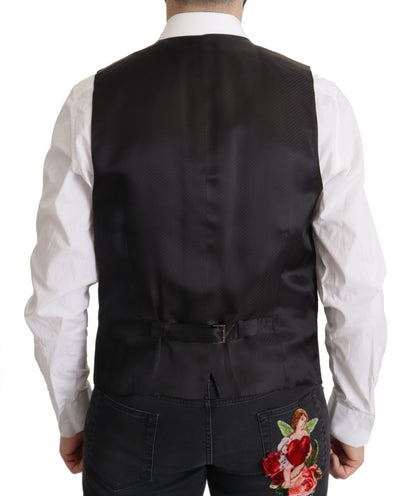 Blazer Dolce & Gabbana bleu foncé MARTINI à simple boutonnage
