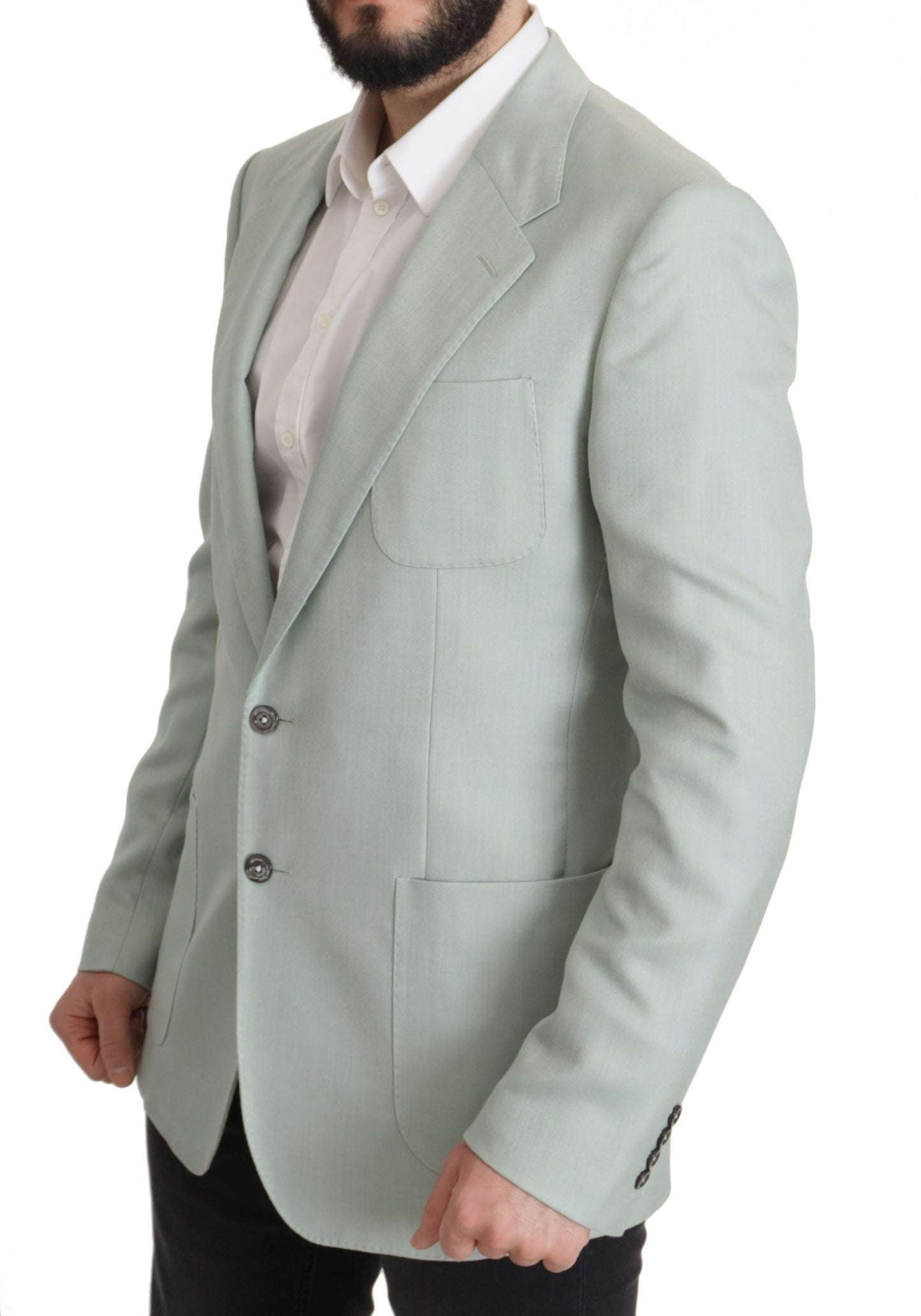Veste Blazer Dolce & Gabbana en Cachemire Vert