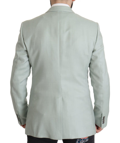 Veste Blazer Dolce & Gabbana en Cachemire Vert
