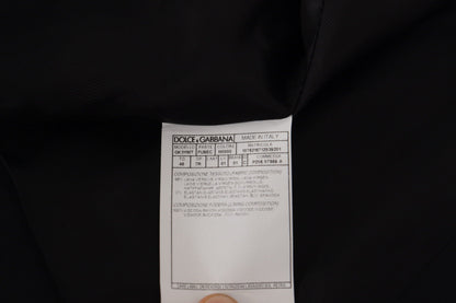 Blazer Dolce & Gabbana Martini 2 pièces noir (veste et gilet)