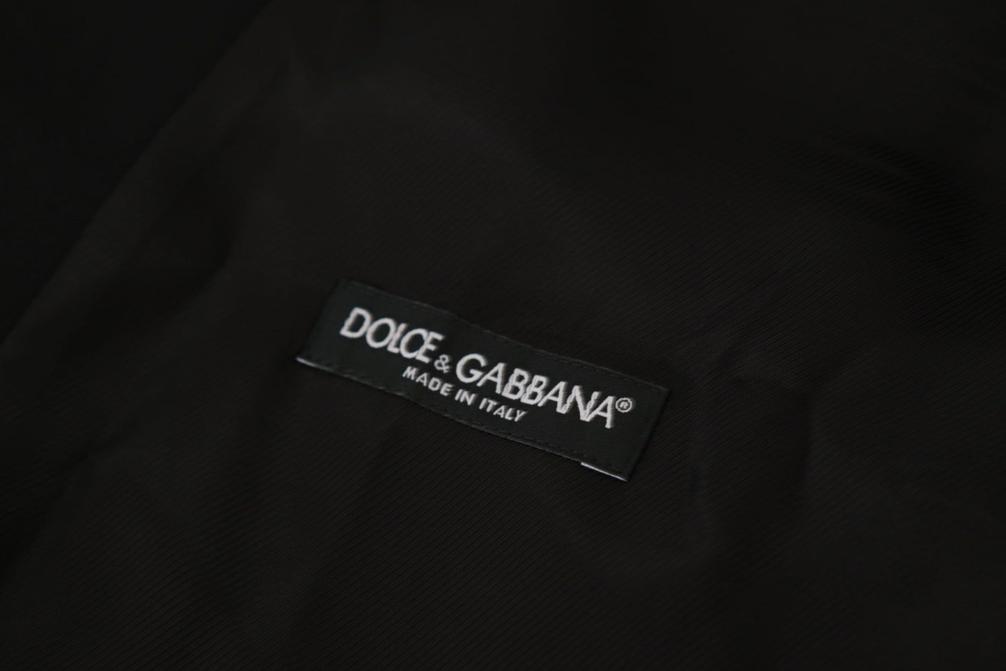 Blazer Dolce & Gabbana Martini 2 pièces noir (veste et gilet)