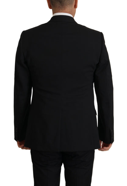 Blazer Dolce & Gabbana Martini 2 pièces noir (veste et gilet)
