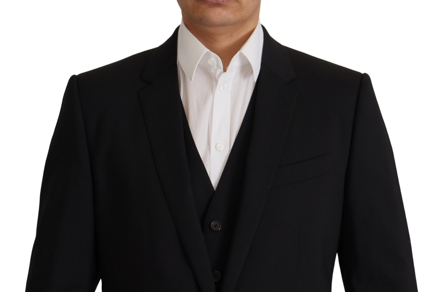 Blazer Dolce & Gabbana Martini 2 pièces noir (veste et gilet)
