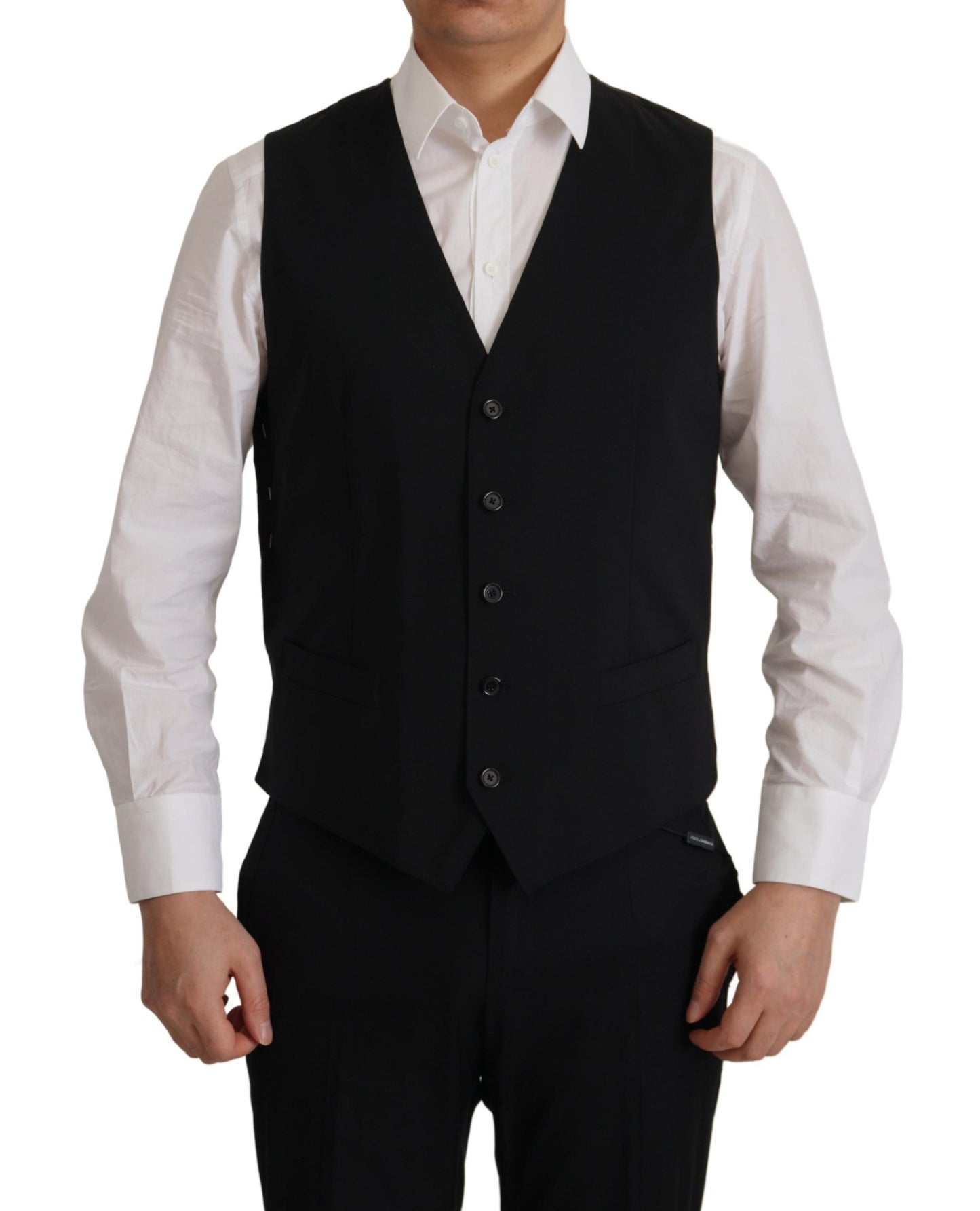 Blazer Dolce & Gabbana Martini 2 pièces noir (veste et gilet)