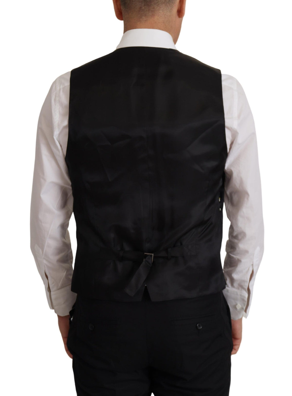 Blazer Dolce & Gabbana Martini 2 pièces noir (veste et gilet)