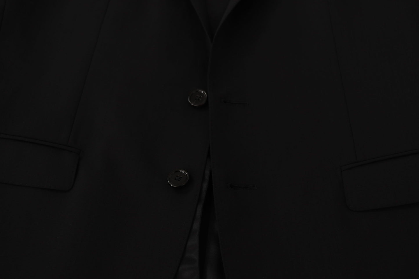 Veste Dolce & Gabbana noire à simple boutonnage, blazer MARTINI