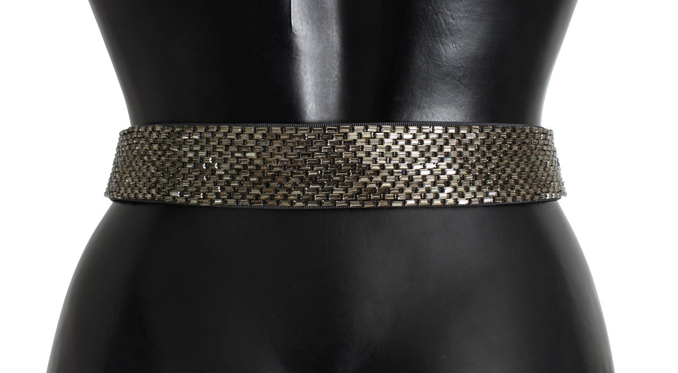 Ceinture à la taille à sequins et boucle en cristal Dolce & Gabbana