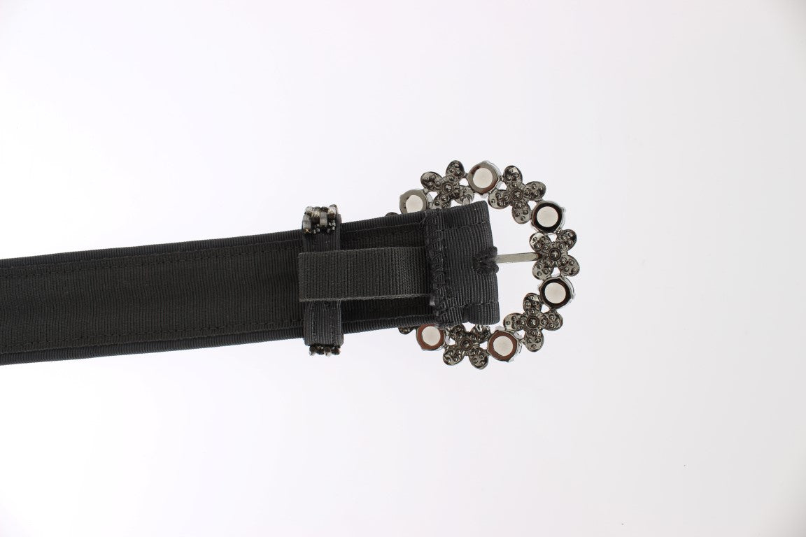 Ceinture à la taille à sequins et boucle en cristal Dolce & Gabbana