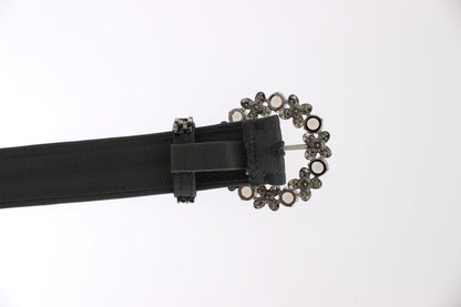 Ceinture à la taille à sequins et boucle en cristal Dolce & Gabbana