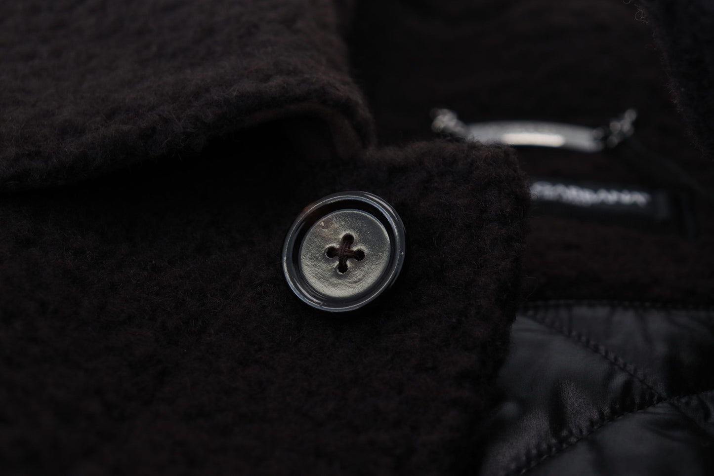 Manteau trench Dolce & Gabbana noir en alpaga à boutons