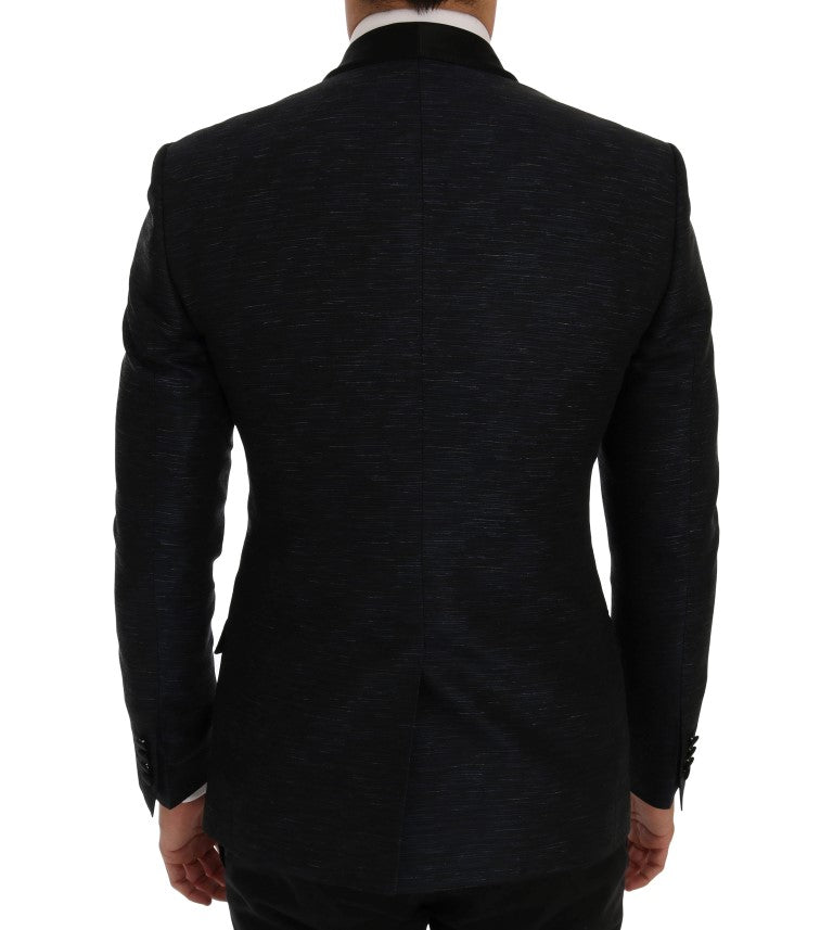 Blazer Dolce & Gabbana Blue MARTINI ajusté deux pièces