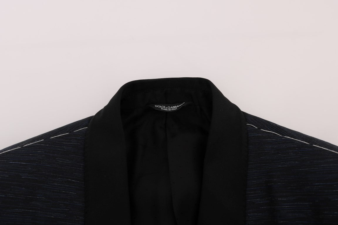 Blazer Dolce & Gabbana Blue MARTINI ajusté deux pièces